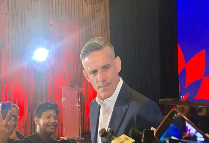 Pelatih kepala timnas Indonesia John Herdman.