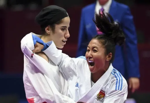 Karateka Indonesia Cok Istri Agung Sanistyarani 