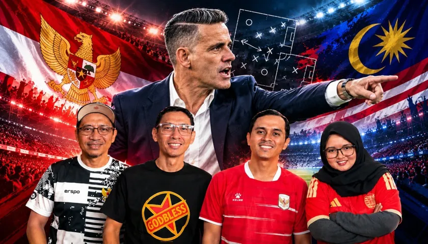 Indonesia vs Malaysia di FIFA ASEAN Cup 2026