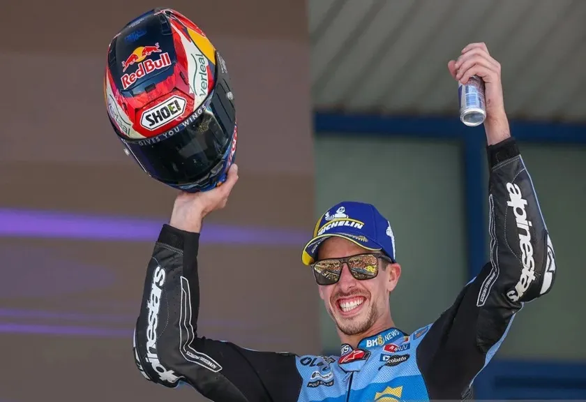 Pembalap BK8 Gresini Racing, Alex Marquez