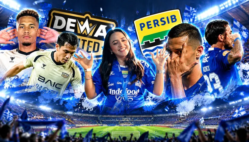 Persib Paksa Dewa United Berbagi Poin 2-2