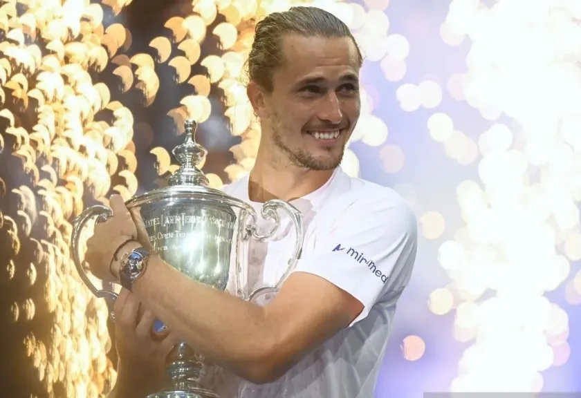 Petenis putra Jerman Alexander Zverev