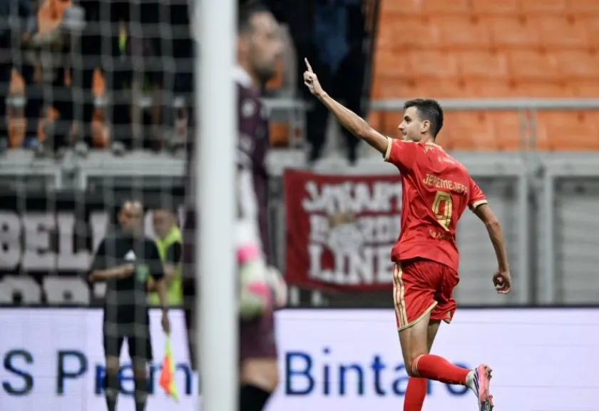 Striker Persija Jakarta Alex Thomas Jeremejeff