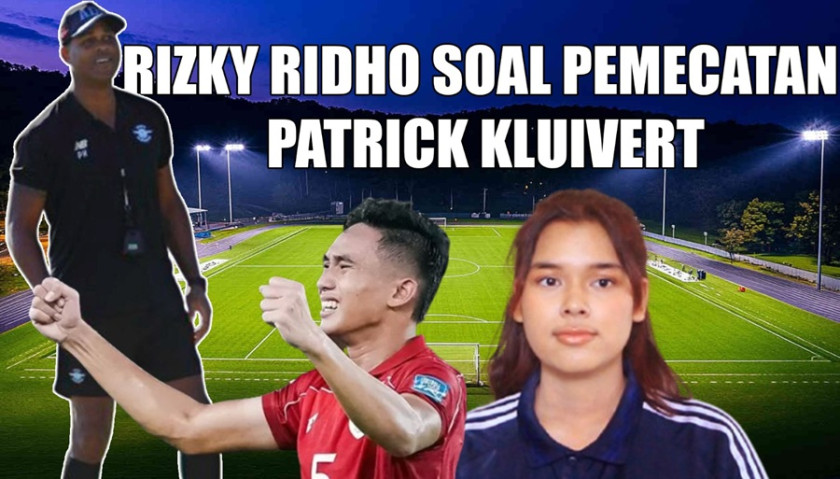 Rizky Ridho soal pemecatan Patrick Kluivert
