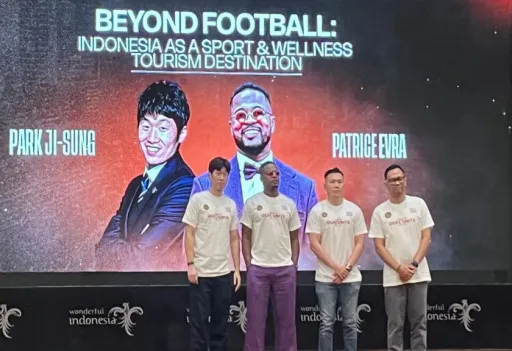Konferensi pers OGFC Legends Manchester United 2008 vs Persija Legends