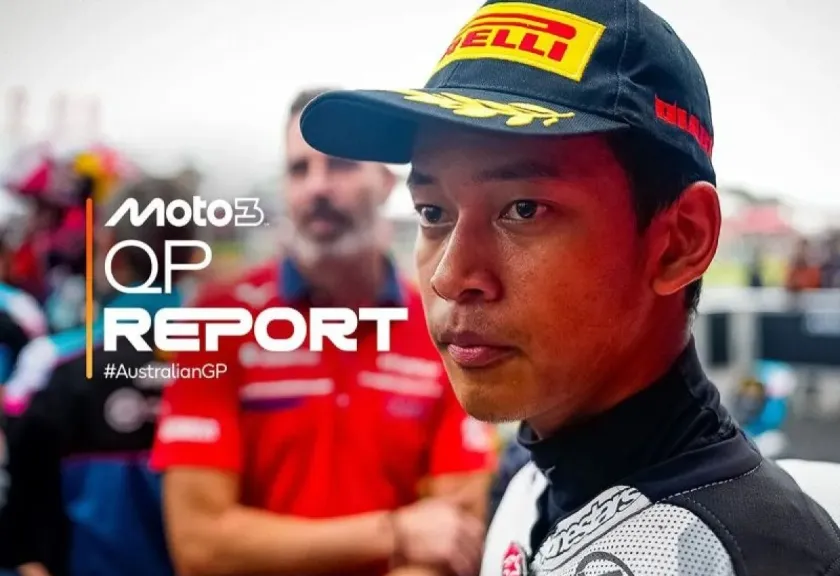 Pembalap muda Indonesia Veda Ega Pratama