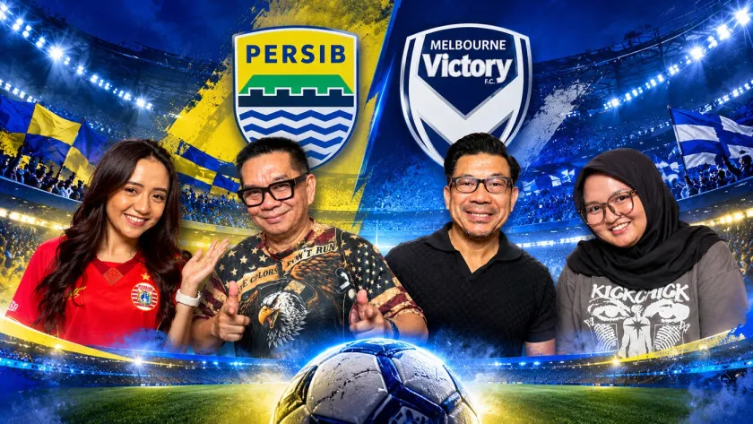 Persib vs Melbourne Victory Malam Ini