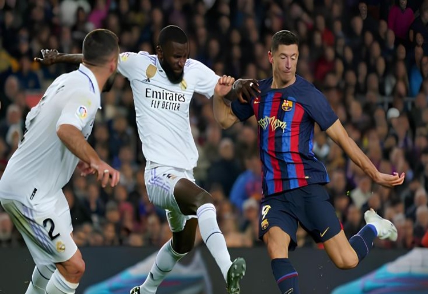 Laga El Clasico selalu panas