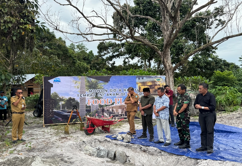 Ground Breaking Food Plaza Belitung