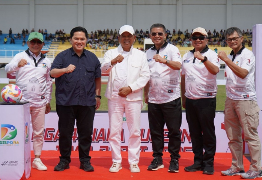 Erick Thohir dan Dedi Mulyadi