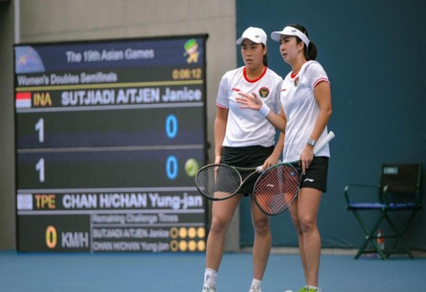Aldila Sutjiadi dan Janice Tjen