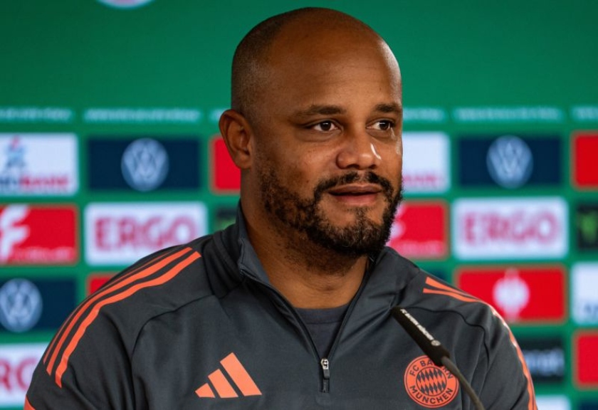 Pelatih Bayern Munchen, Vincent Kompany. 