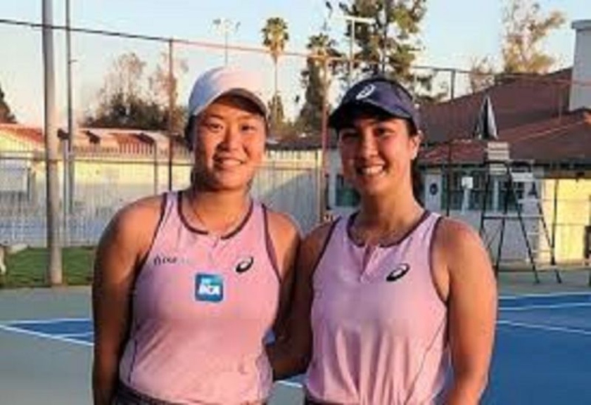 Duo petenis Indonesia Janice Tjen dan Aldila Sutjiadi