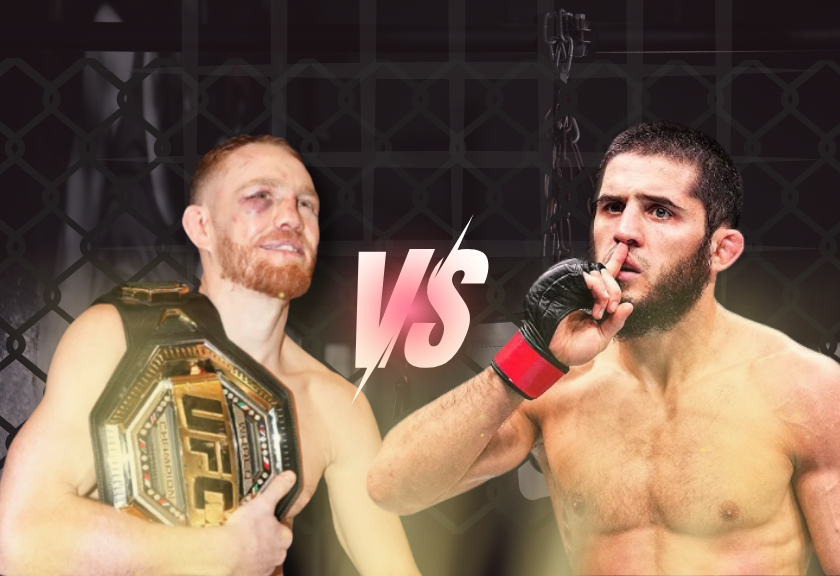 Jack Della Maddalena dan Islam Makhachev.