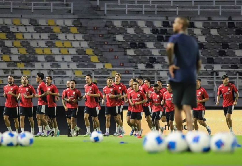 Latihan Timnas Indonesia