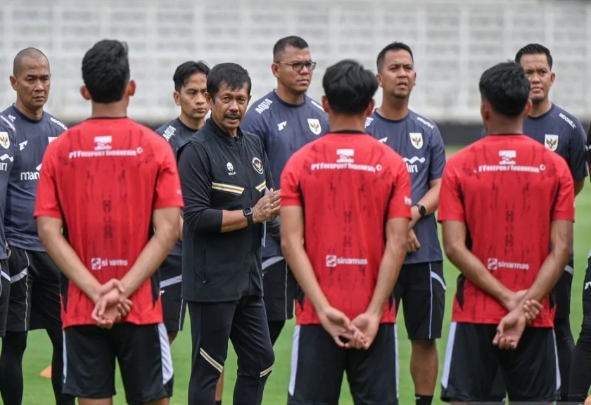Pelatih Tim Indonesia U-22 Indra Sjafri